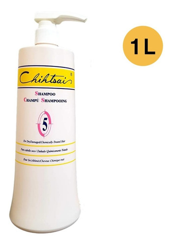 Chihsai Shampoo No. 5 - Cabello Dañado Y Seco 1 L