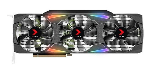 Imagen 3 de 4 de Placa de video Nvidia PNY Uprising GeForce RTX 30 Series RTX 3070 Ti VCG3070T8TFXMPB Triple Fan Edition 8GB