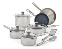 Comprar Juego De Utensilios De Cocina T-fal 12 Piezas Acero
