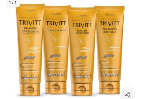 Kit Home Care Trivitt Completo+ Fluido De Escova Trivitt