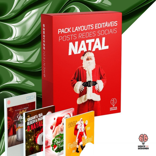 Pack - Posts Redes Sociais - Natal (jpeg E Psd)