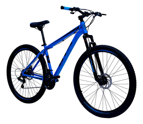 Bicicleta Aro 29 Gta 24v Reto Câmbio Shimano Freio De Disco Cor Azul Tamanho Do Quadro 17