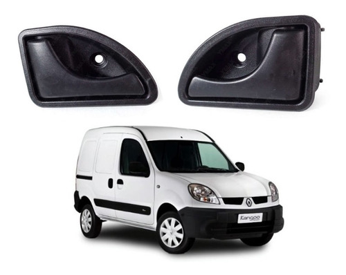 Par Maçaneta Interna Renault Kangoo Twingo 1994 A 2012 