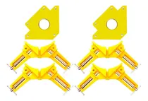 Comprar 4 Prensas Y 2 Escuadras Magnéticas 4 PuLG. Carpintería Herre