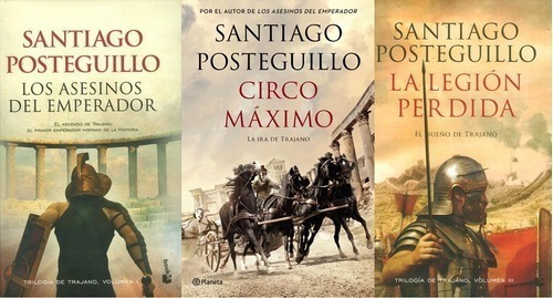 Libro - Trilogía Trajano - Posteguillo Santiago (3 Libros)