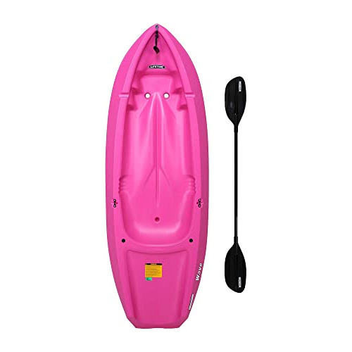 Kayak Juvenil Rosa 6' Con Remo