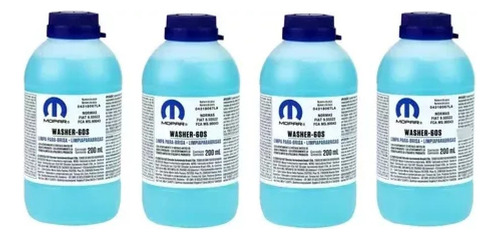 4 Uni Limpa Para Brisa Mopar 200ml Fluido Limpeza