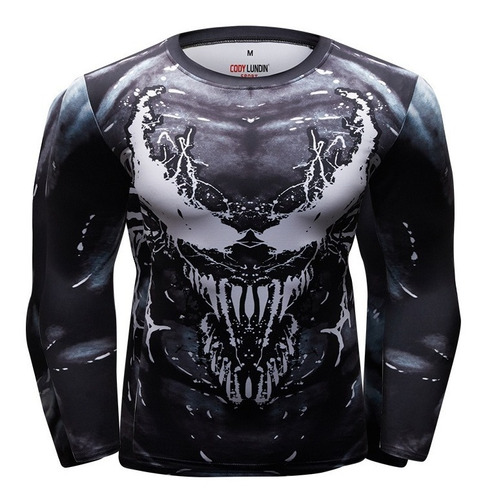 Polera De Compresión Primera Capa Venom