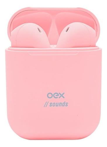 Fone De Ouvido Candy Tws Bluetooth 5.0 Free Oex Tws11 Rosa