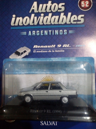Autos Inolvidables Argentinos Renault 9 Nº52 Salvat