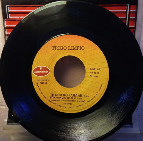 Trigo Limpio Te Quiero Para Mi Vinilo Ep 45 Rpm (Usado)