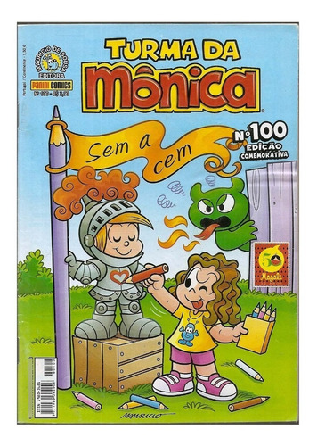 Hq Turma Da Mônica Nº 100 -  Sem A Cem