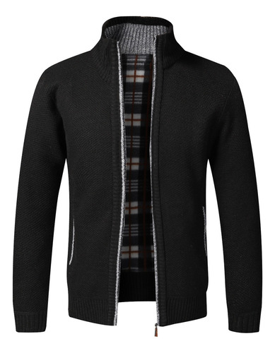 Men's Jacket Zipper Casual Cardigan Collar