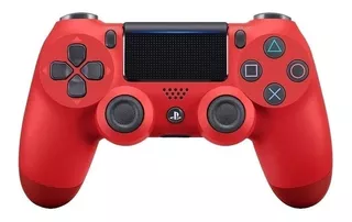 Control joystick inalámbrico Sony PlayStation Dualshock 4 magma red
