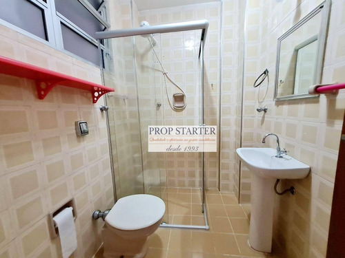 Imagem 9 de 11 de Apartamento Com 1 Dormitório Para Alugar, 30 M² Por R$ 1.350/mês - Vila Buarque - Prop Starter Adm. Imóveis - Ap0845