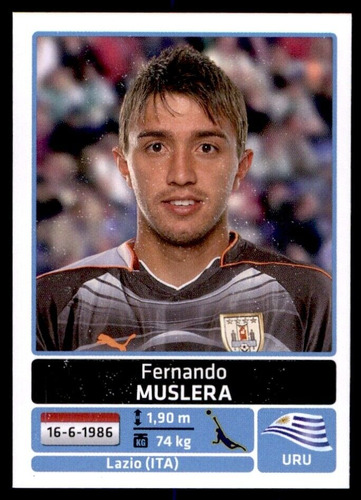 Lámina Álbum Copa América 2011 / Fernando Muslera 207