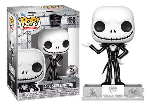 Funko Pop Jack Skellington 15 Nightmare Before Box Exclusivo