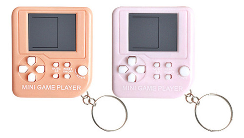 Nuevo Colgante Brick Game Toys, 2 Unidades