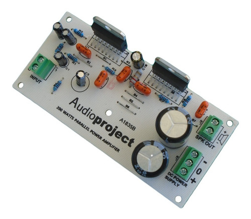 Imagen 1 de 6 de Modulo Amplificador 200 Watts C/doble Tda7293 - Audioproject