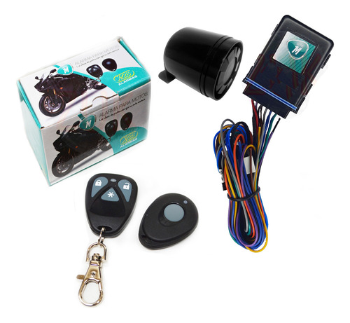Alarma Moto X28 M20 Sensor Acelerometro Detecta Movimientos Sirena De Alto Poder Zuk
