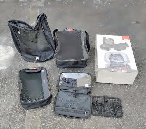 Kit Bolsa Givi T518 Conjunto 4 Bolsas Viagem Organizadoras