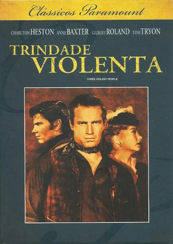 Trindade Violenta - Dvd - Charlton Heston - Anne Baxter
