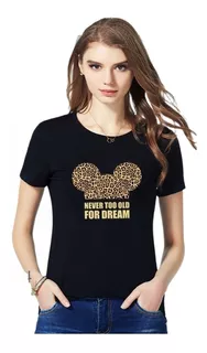 Camisa Damas Moda Casual Elegante Mickey