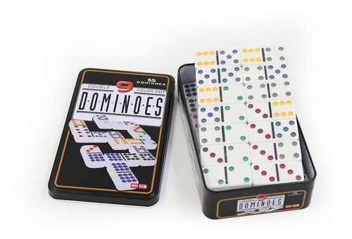 Set De Domino  55 Piezas 9 Puntos