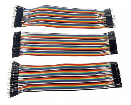 Cables Dupont 20cm 120 Mm Mh Hh