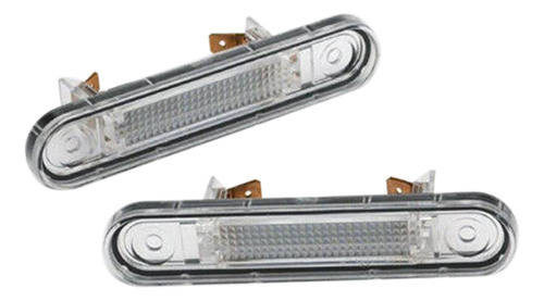 1 Par De Luces Led Para Matrícula, Para Piojos De Coche W124