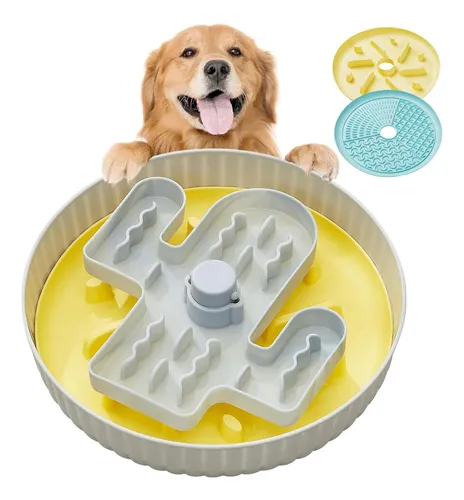 Suhaco Comedero Lento Para Perros Comedero Lento Anti...