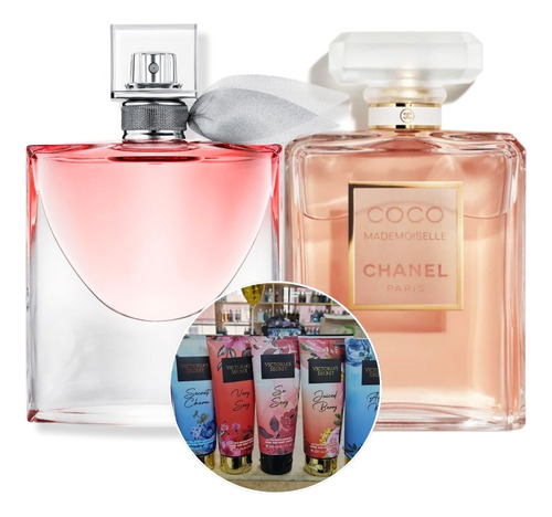 Kit Perfumes X2 Calidad 1.1 (coco Mademoiselle 100 Ml + La V