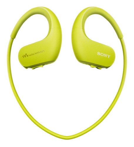 Audífonos Sony Mp3 Deportivo Acuático 4gb Ws413-verde Claro
