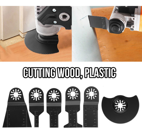 6 Pcs Kit De Corte De Madera Hojas De Sierra Resistentes