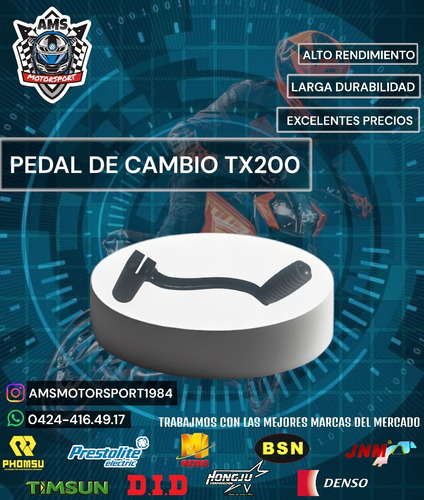 Pedal De Cambio Tx200