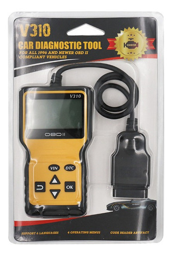 Nuevo Escáner Automotriz V310 Para Vehículo Obd2 Eobd Desde