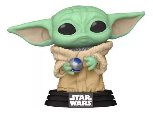 Funko Pop Grogu Con Armadura The Mandalorian #584 (Usado)