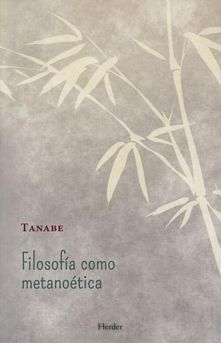 Libro Filosofía Como Metanoética