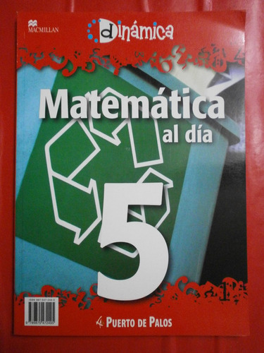 Matemática Al Día 5 Dinámica Puerto De Palos Pack X10 Nuevos