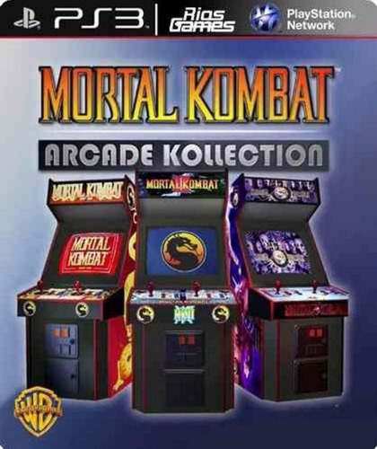 Mortal Kombat Arcade Kollection Ps3: Combo 3 En 1 - Digital!