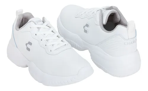 Tenis Casual Blanco Plataforma Charly