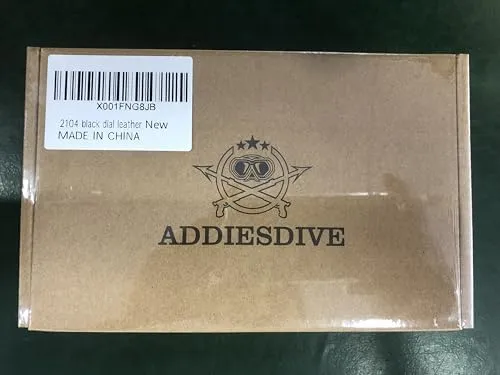 Addiesdive Reloj De Buceo Automático De Bronce Reloj De Para