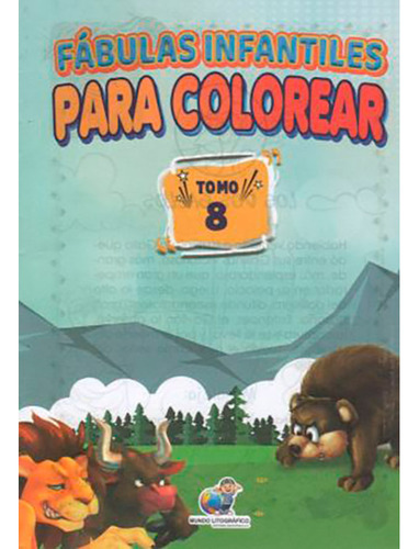 Fabulas Infantiles Para Colorear Tomo 8