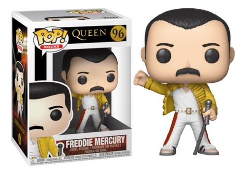 Funko Pop Freddie Mercury Caja Golpeada 