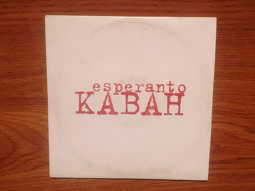Kabah. Esperanto. Cd Promo Polygram 1998