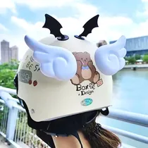 Comprar Set De Alas Angel \u002F Devil Para Cascos De Moto Bicicleta