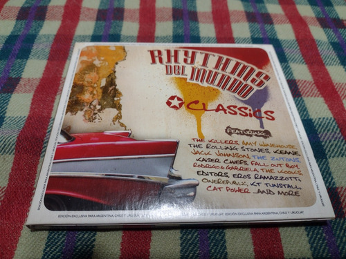 Rhythms Del Mundo Cd Compilado Sello Promo (30)