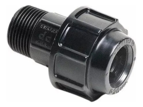 100 Unid Adaptador Tubo Azul Pead 20 Mm P/ Tubo Marrom 3/4