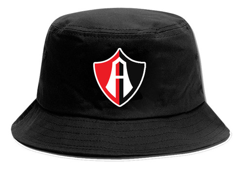 Atlas Fútbol Club Bucket Gorro Pescador Rojinegros