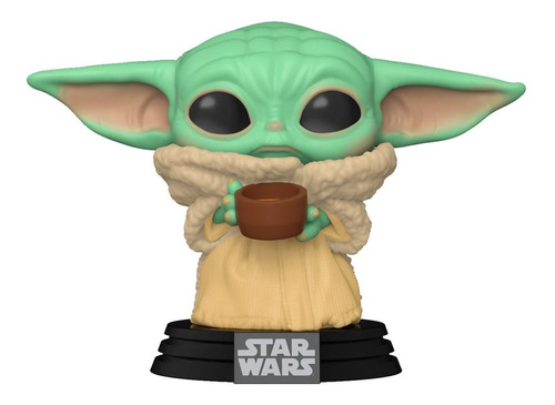 Figura de acción  The Child with cup The Mandalorian 107193 de Funko Pop!